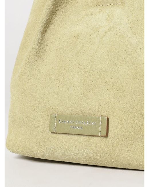 Gianni Chiarini Natural Dua Suede Bag