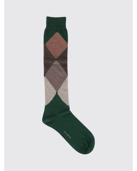 Ballantyne Green Socks for men