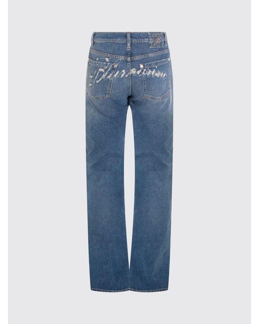 Blumarine Blue Straight Jeans