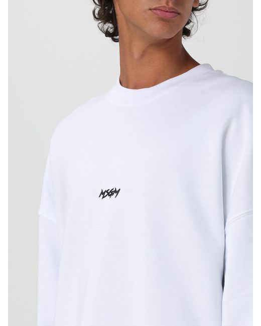 Pull Homme MSGM pour homme en coloris White
