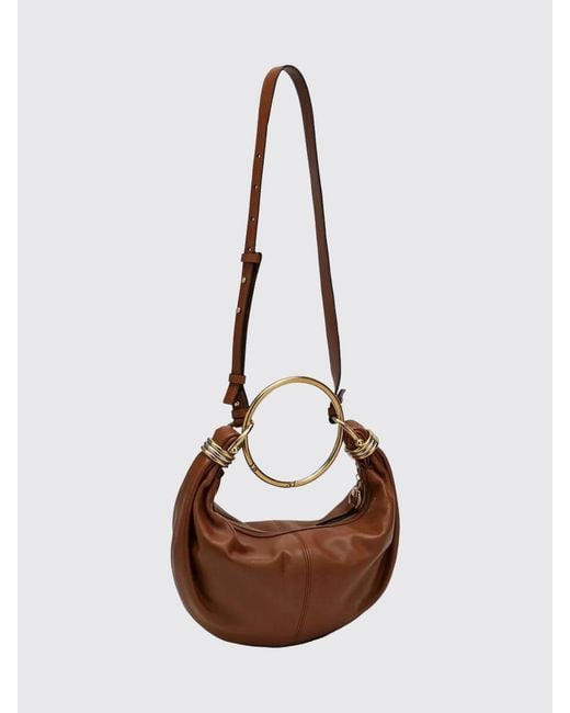 Chloé Brown ChloÉ Leather Bracelet Bag