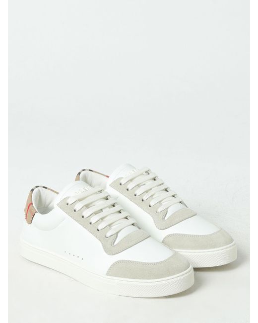 Burberry White Trainers for men