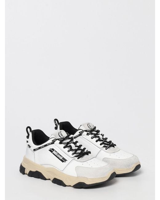 Just Cavalli White Sneakers