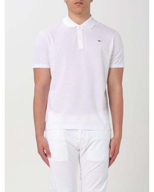 Paul & Shark White Polo Shirt for men