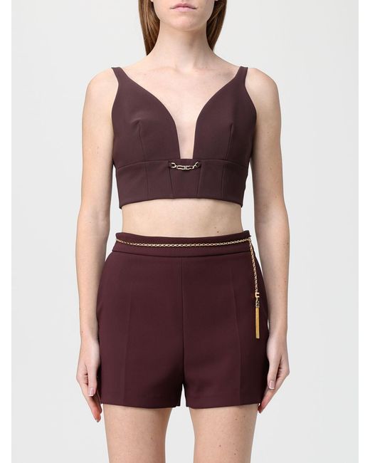 Elisabetta Franchi Purple Top