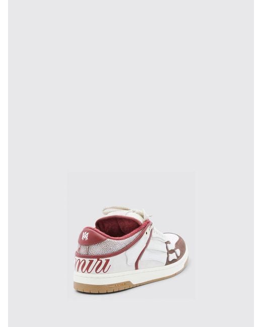 Amiri White Xl Skel Top Low Sneakers for men