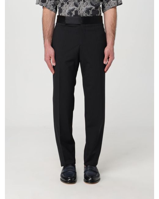 Emporio Armani Black Trousers for men