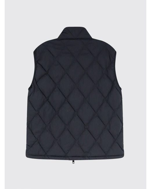 Burberry Blue Ekd Logo Quilted Nylon Gilet for men