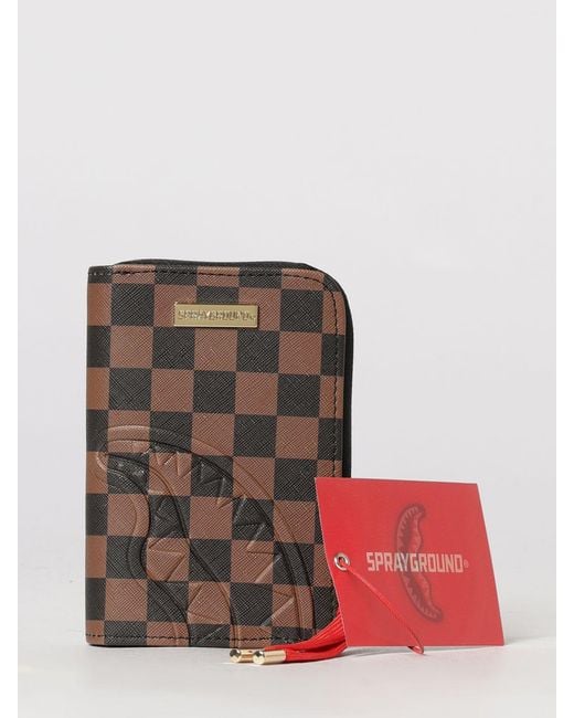 Sprayground White Redemption Wallet for men