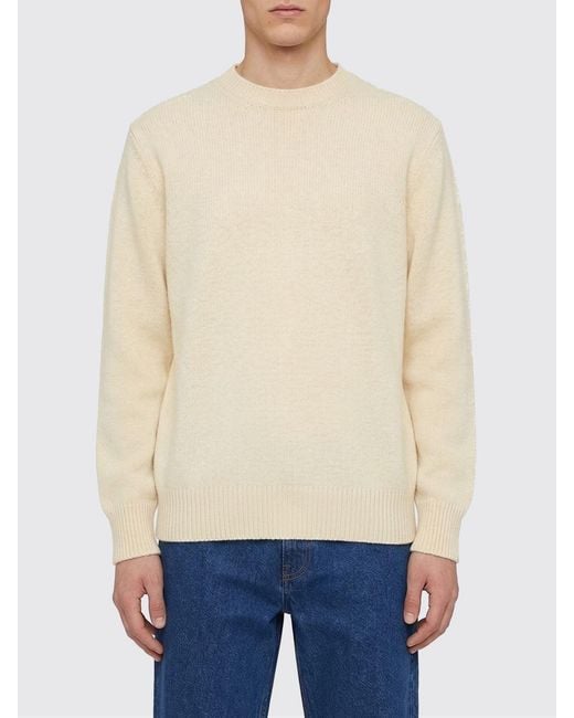 Jil Sander White Cotton Knit for men
