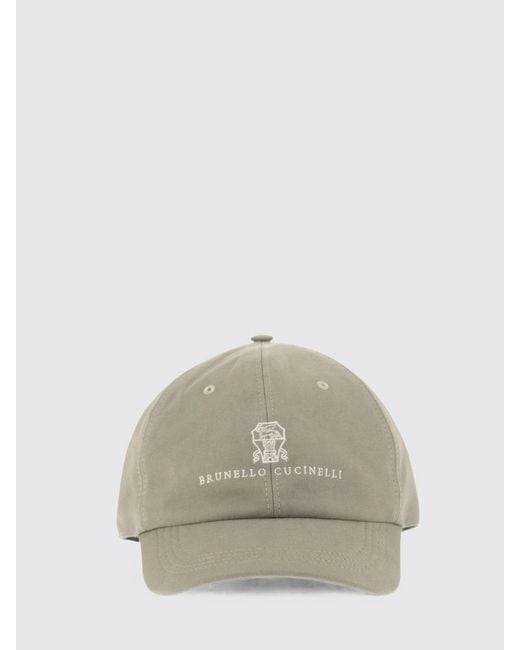 Cappello Da Baseball di Brunello Cucinelli in White da Uomo