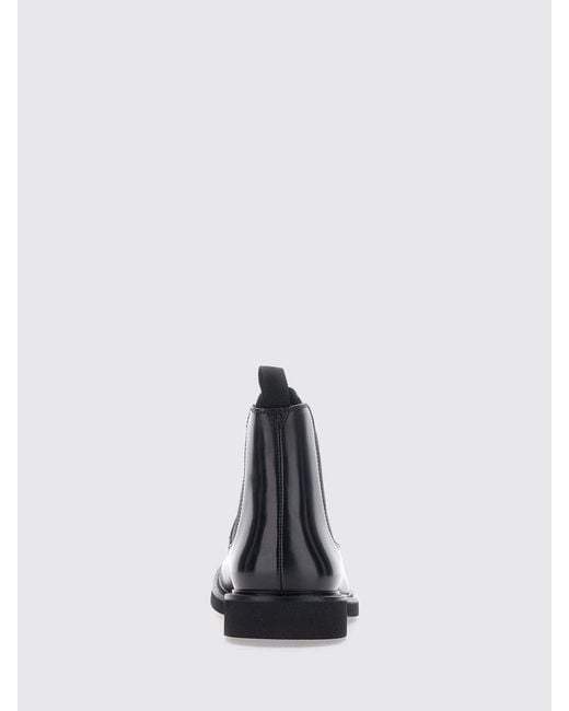 Doucal's Black Boot for men