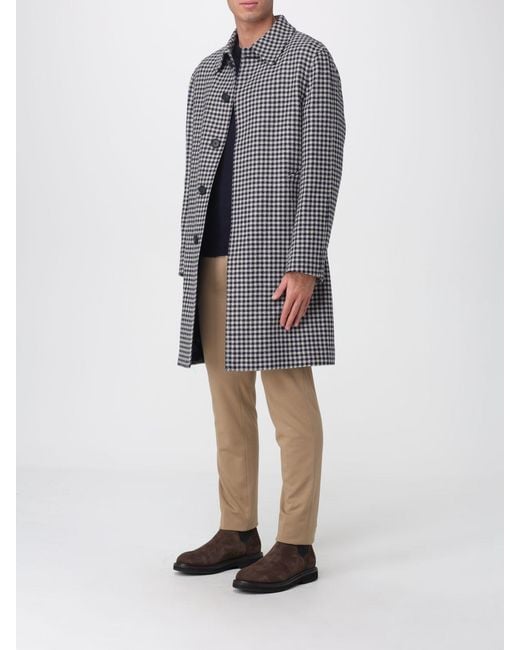Manuel Ritz Gray Coat for men