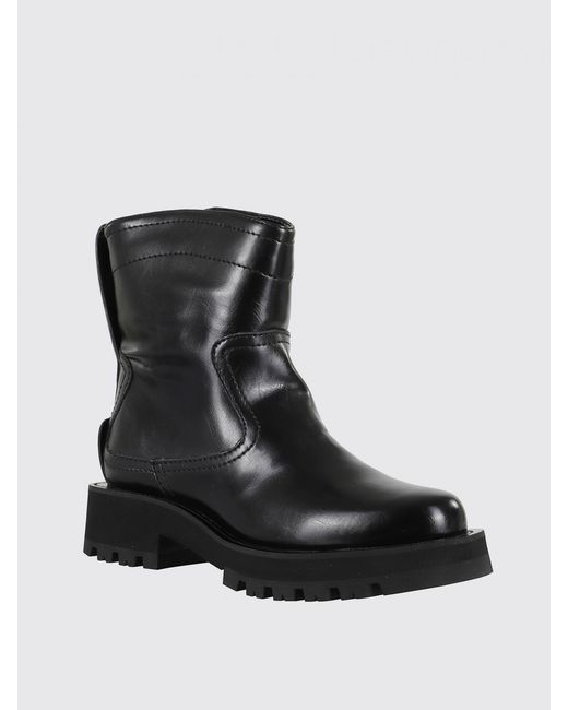 Ganni Black Studs Low Boot