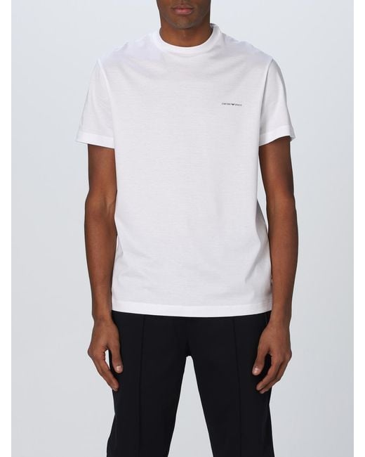 Emporio Armani White T-shirt for men