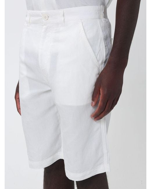 DIESEL White P-Hant Chino Bermuda Shorts for men