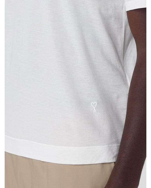 AMI White T-Shirt for men