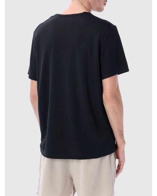 Nike Blue Polyester T-Shirt With Logo for men