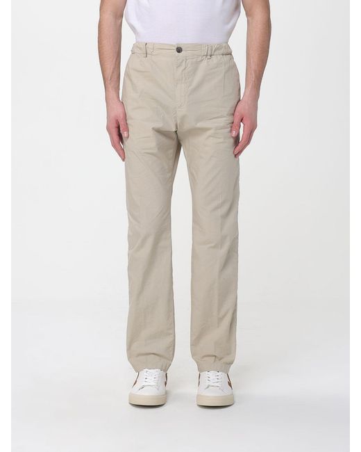 Paul & Shark Natural Paul &Amp Shark Cotton Chino Trousers for men