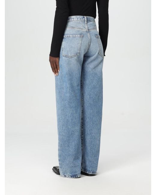 Maison Margiela Blue Mid-Rise Straight Jeans
