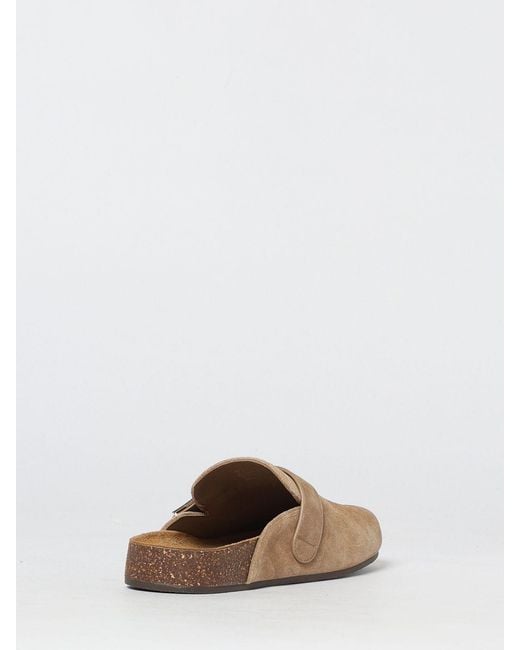 Tory Burch White Mellow Suede Mules