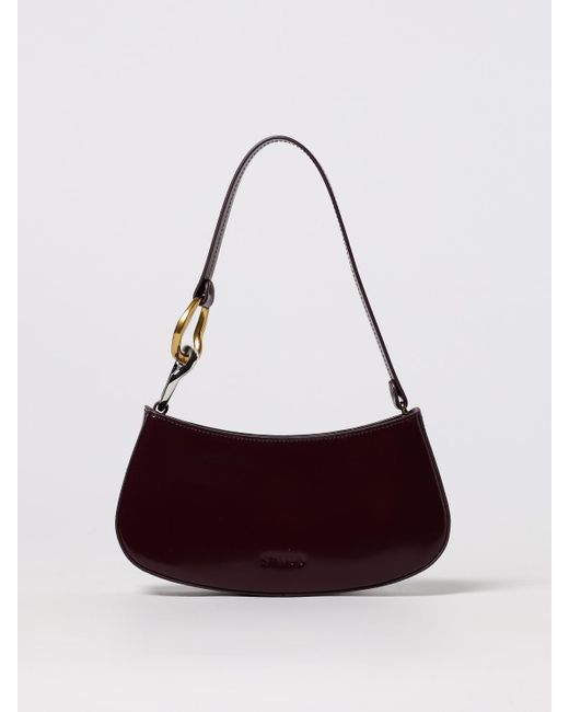 Staud Purple Shoulder Bag