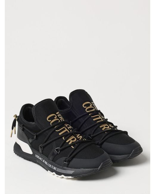 Sneakers Dynamic in neoprene e gomma di Versace in Black da Uomo