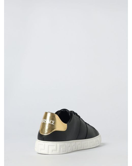Versace Black Trainers for men