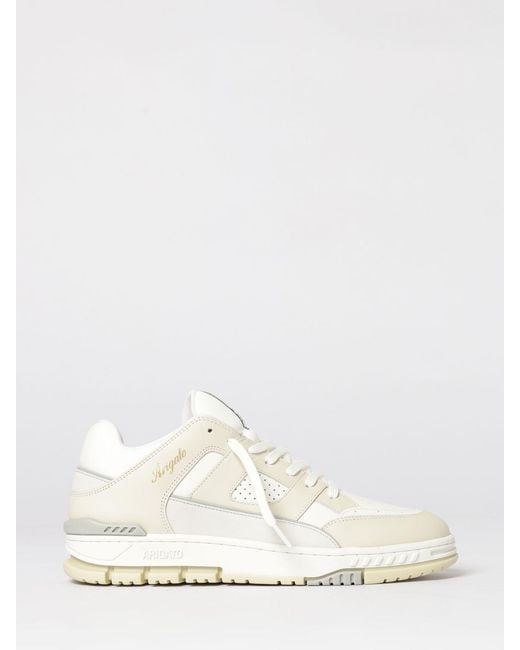 Axel Arigato White Area Lo Leather Sneakers for men