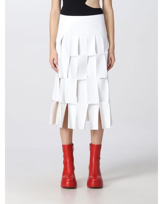 A.W.A.K.E. MODE White Skirt