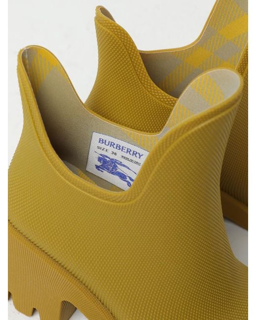 Stivaletto Da Pioggia Marsh di Burberry in Green