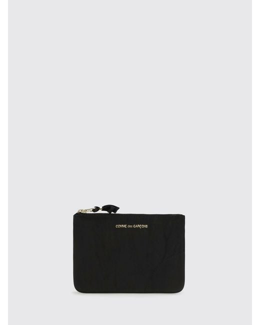 Comme des Garçons White Leather Wallet for men