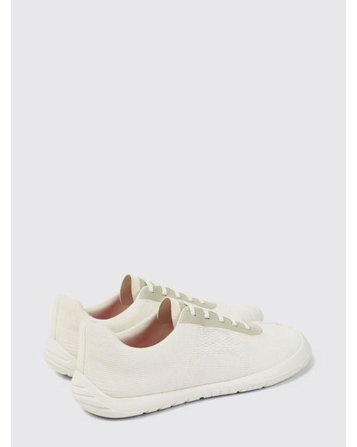 Camper White Peu Path+ Recycled Fabric Sneakers for men