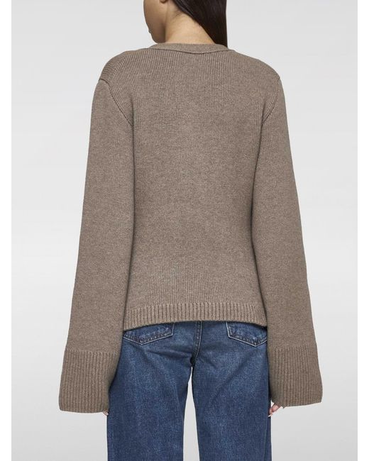 Khaite Gray Cardigan
