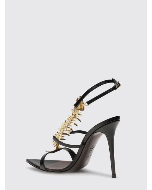 Giuseppe Zanotti Metallic Heeled Sandals