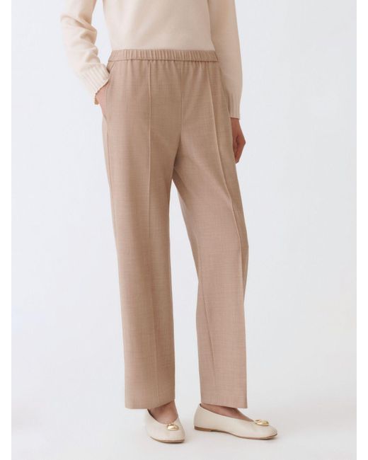 パンツ FABIANA FILIPPI Woman Pants Natural PLD215F273D896 1268 Fabiana Filippi Pants in Natural | Lyst