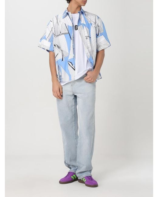 MSGM White T-Shirt for men