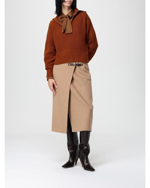 Max Mara Brown Top