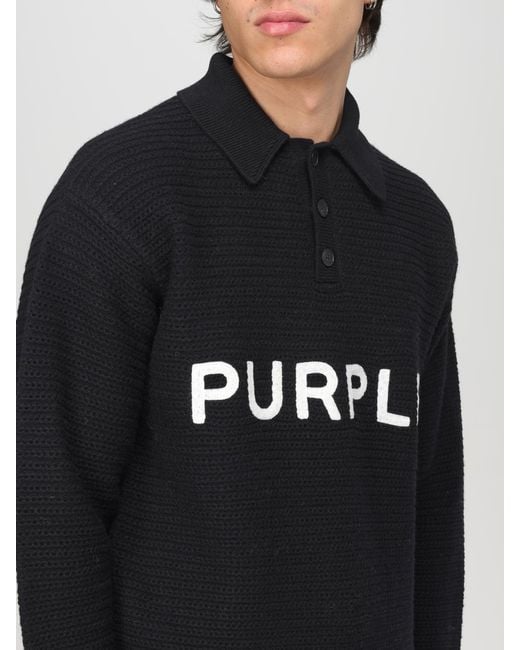 Purple Blue Sweater for men
