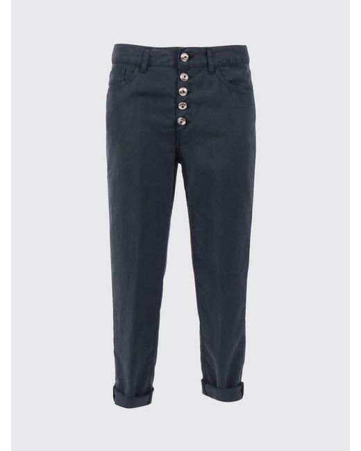 Dondup Blue Koons Cropped Fit Denim Jeans