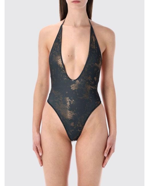 DIESEL Blue Audrey-Utlt One-Piece Swimsuit