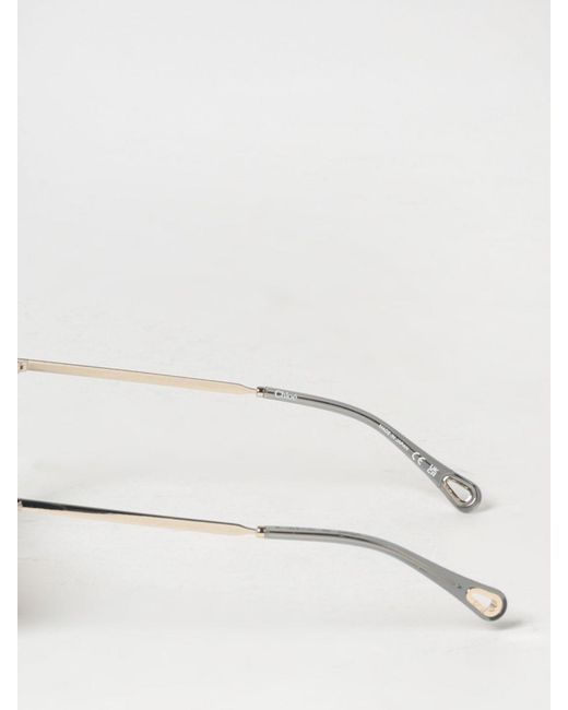 Chloé Natural ChloÉ Uma Metal Sunglasses