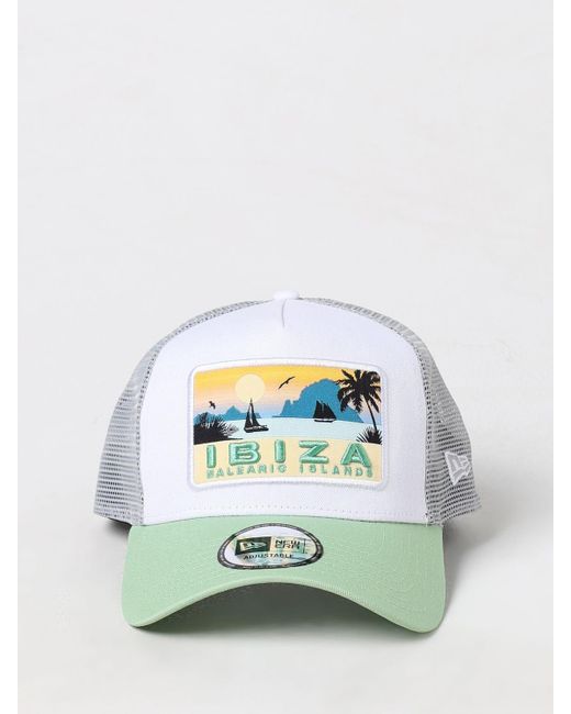 Cappello Ibiza in cotone e nylon a rete di KTZ in Green da Uomo