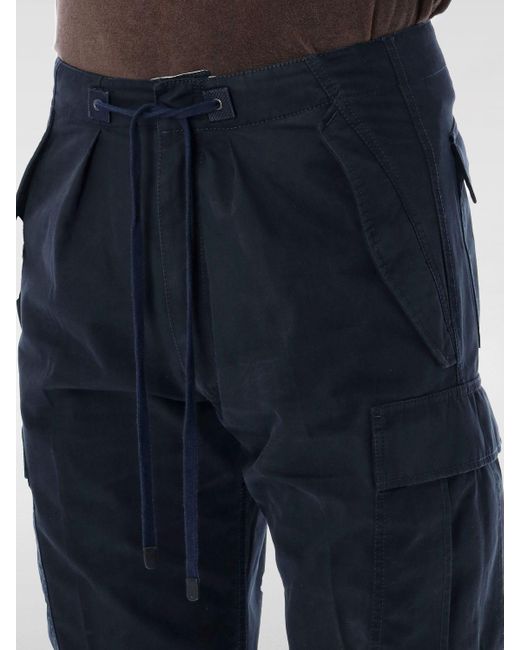 Pantalon Tom Ford pour homme en coloris Blue
