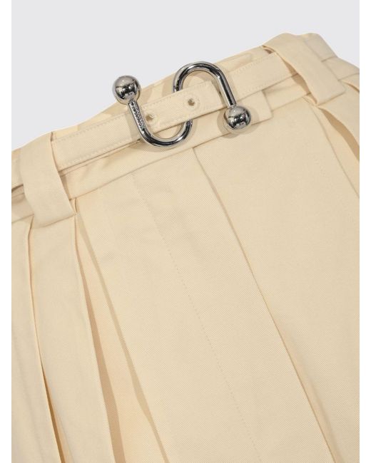 Sportmax Natural Cotton Baggy Trousers