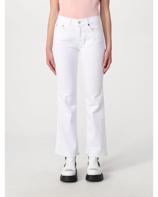 Roy Rogers Denim Jeans in White - Lyst
