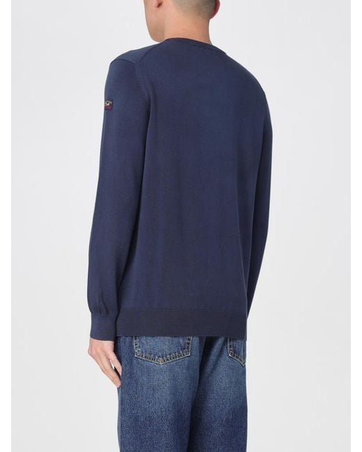 Paul & Shark Blue Paul &Amp Shark Jumper for men