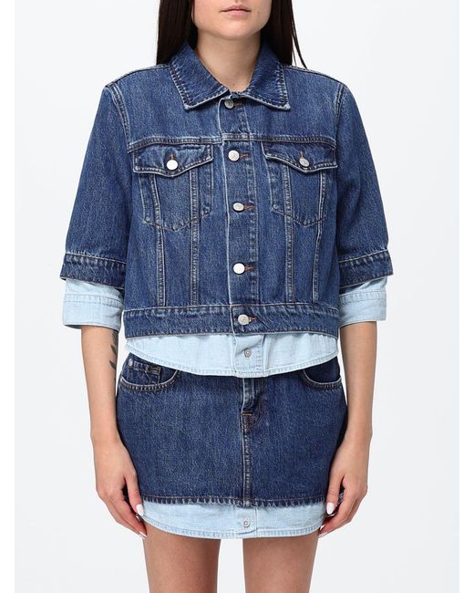 7 For All Mankind Blue Jacket