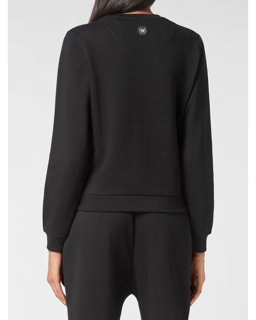 Philipp Plein Black Sweatshirt