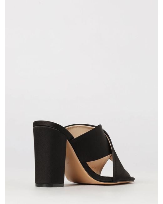 Twinset Black Flat Sandals